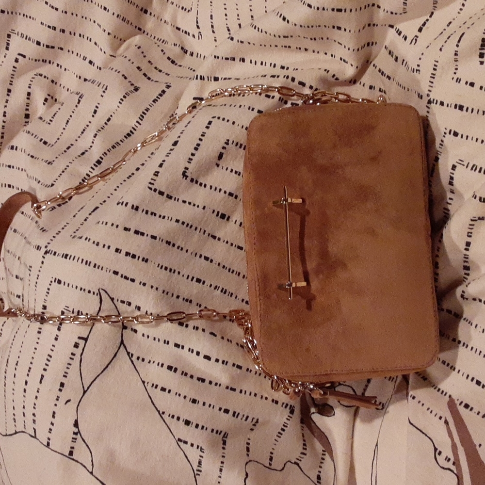 M2MALLETIER Suede Bag